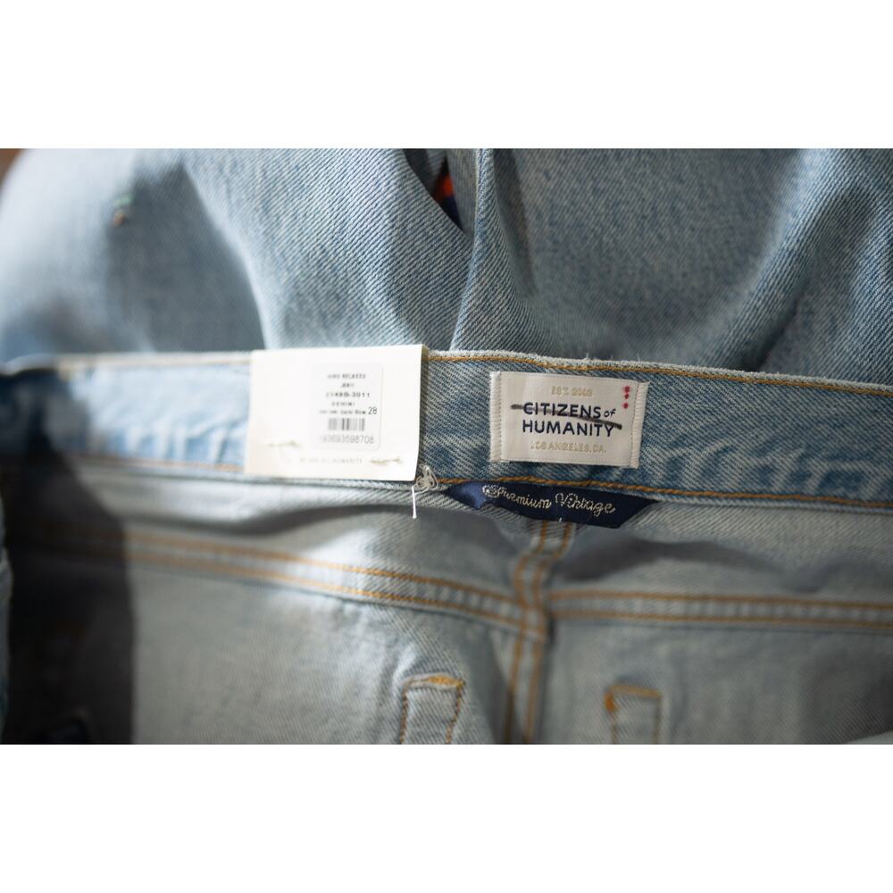 Citizens of Humanity Petite Miro Relaxed Jean In Gemini 28 NEW - Picture 3 of 3